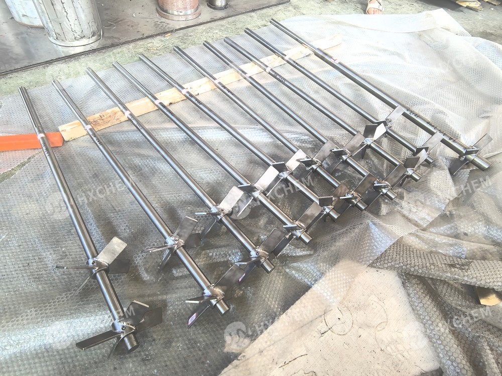 Stainless steel Pitched Blade Turbine