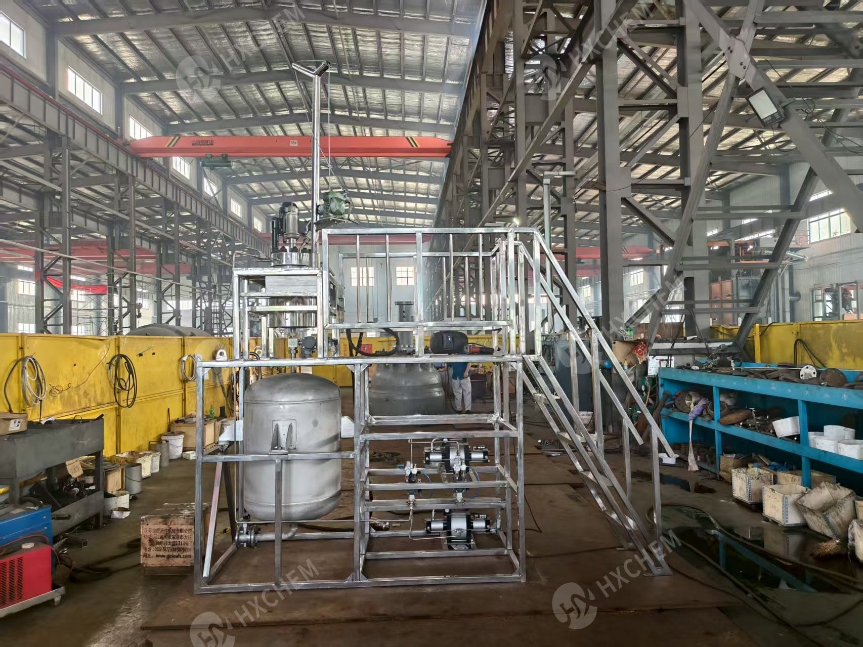 performance reactors shipped a large batch of its cutting edge reactor systems to various countries