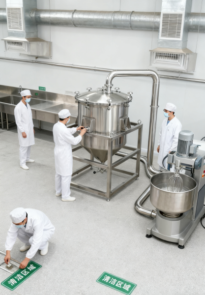 Dairy Product Processing Industry temporary storage of raw milk