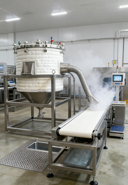 Dairy Product Processing Industry temporary storage of raw milk