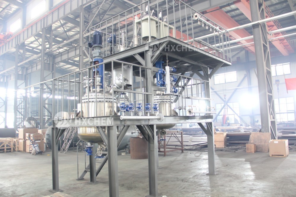 Skid mounted chemical reactor