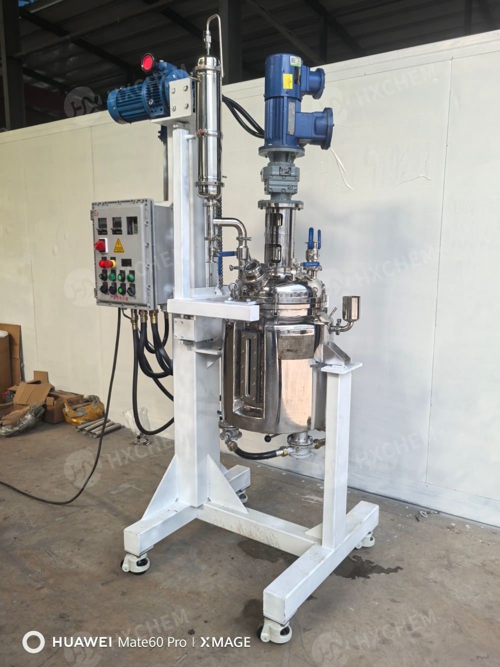 stainless steel laboratory reactor