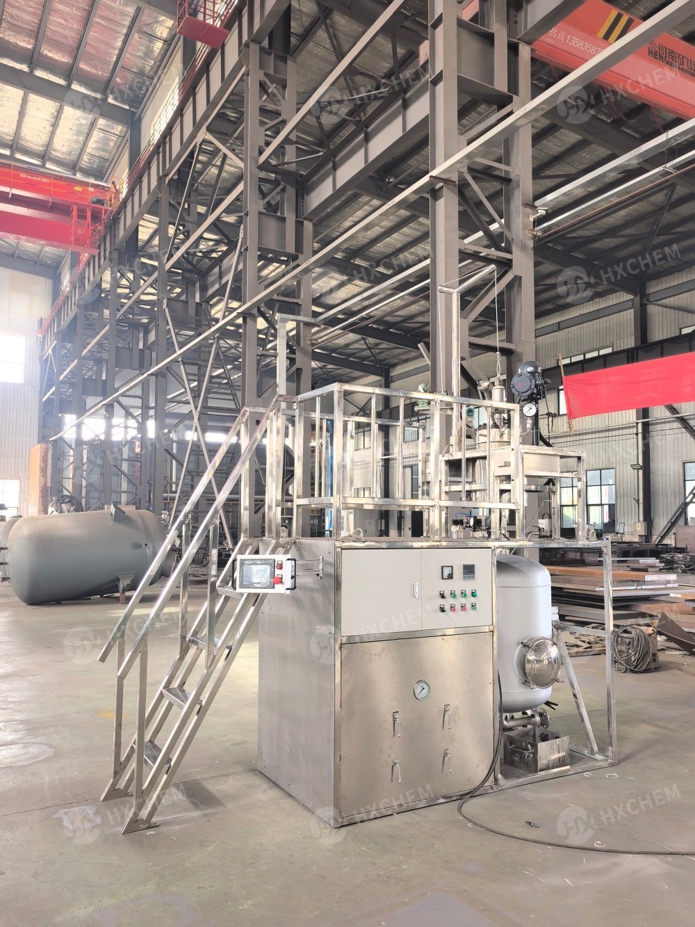 high pressure foaming reactor