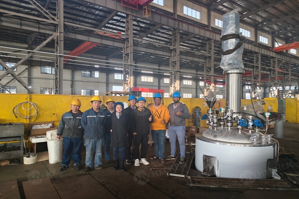 2000L hydrogenačný reaktor s certifikáciou ASME