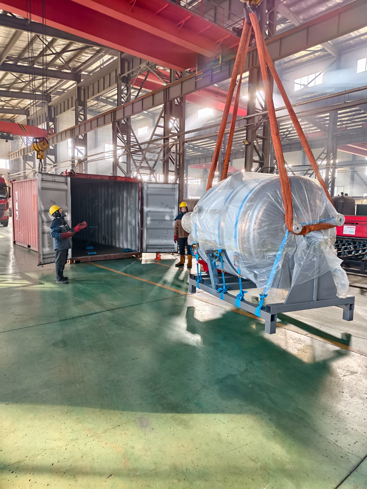 Christmas Export Feast: A Batch of Diversified Pressure Vessels from Our Company Sets Sail Globally