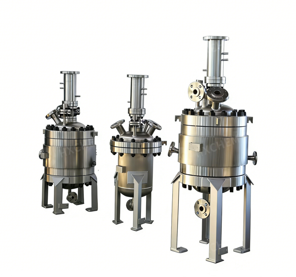 Pilotmaßstäbliche, chargenweise gerührte Hydrierungsreaktoren