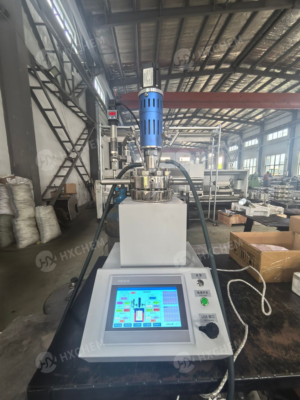 desktop pressure reactor