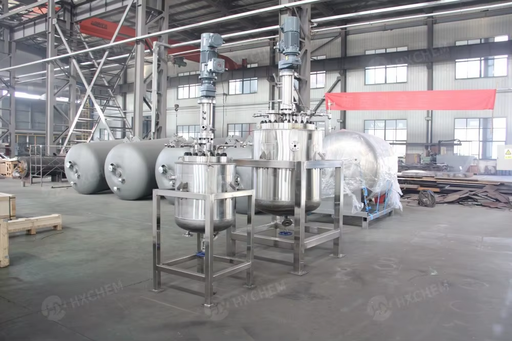 Hastelloy C276 stirred 500L pressure reactor integrated