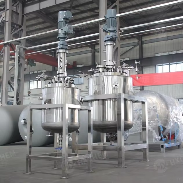 Hastelloy C276 stirred 500L pressure reactor integrated