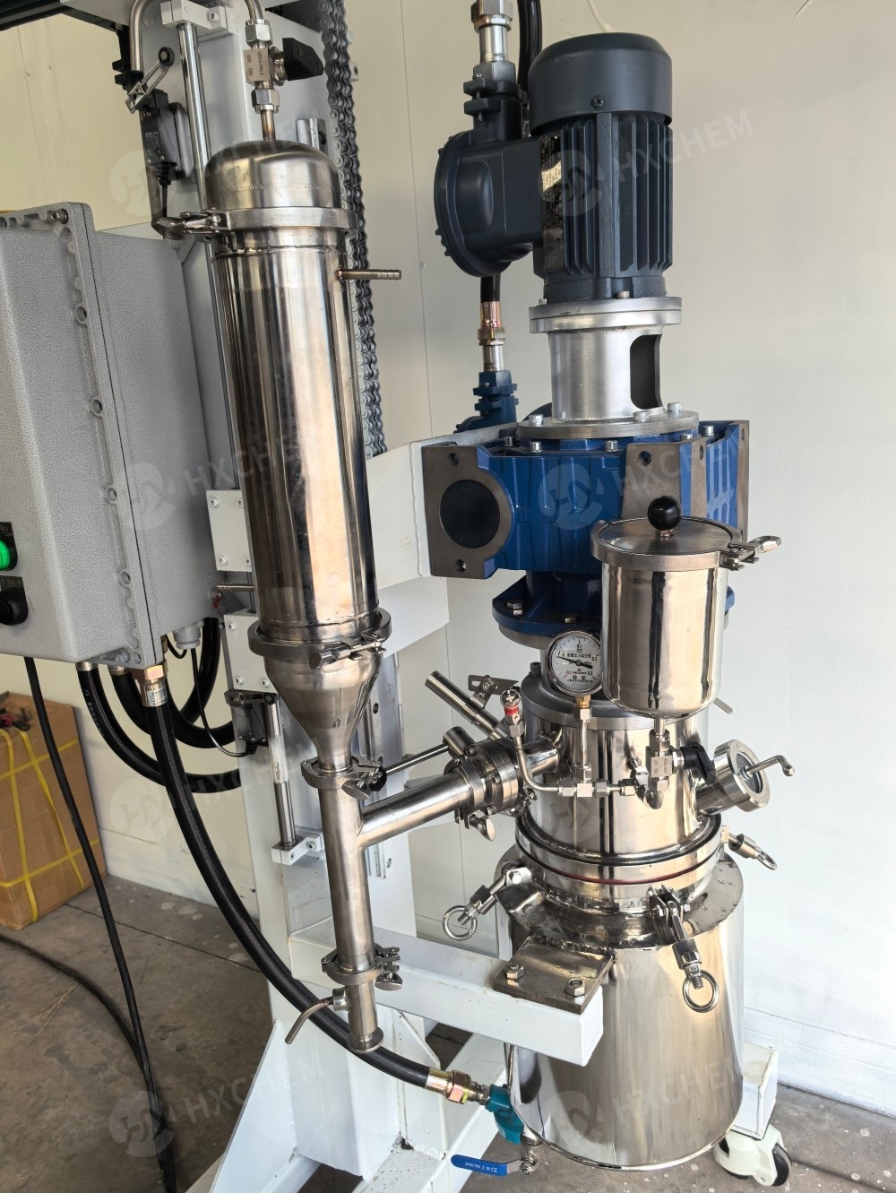 Laboratory stainless steel reactor