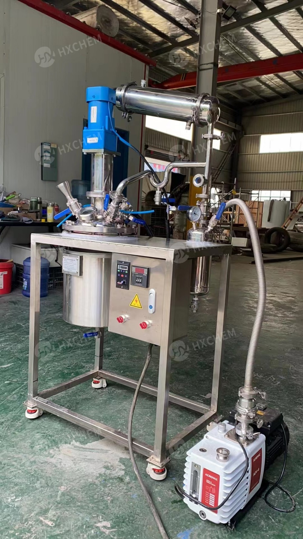 Laboratory stainless steel reactor
