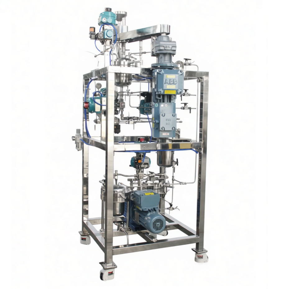 Jedinica za hidrogenaciju biljnog ulja u laboratoriju