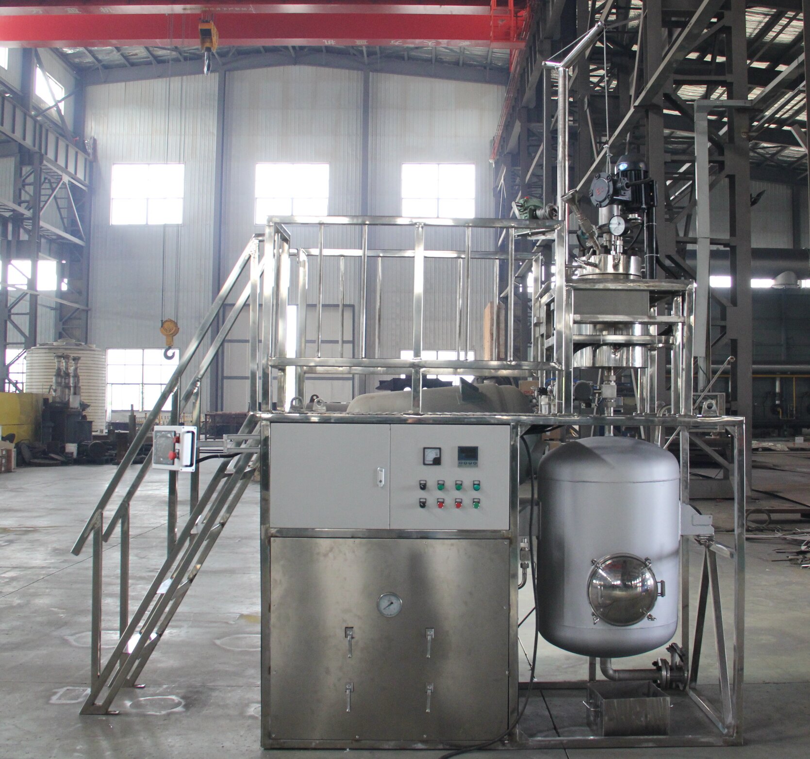 food-grade 304/316L stainless steel reaction kettle