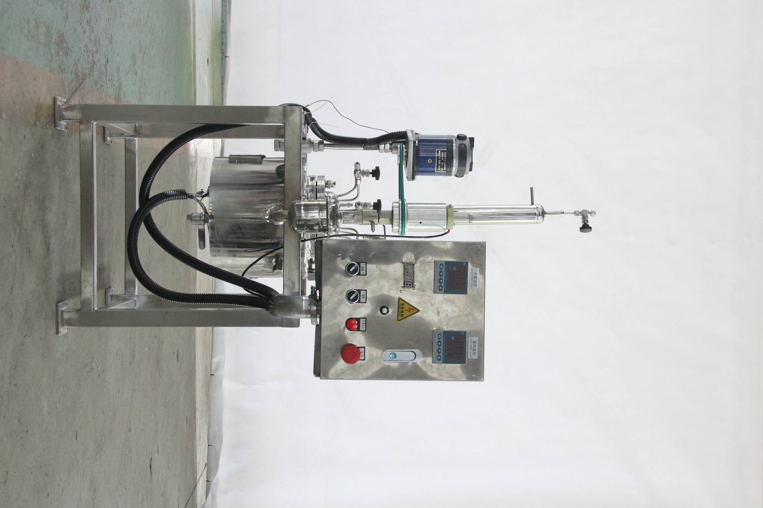 high-pressure lab reactor system 316L stainless steel
