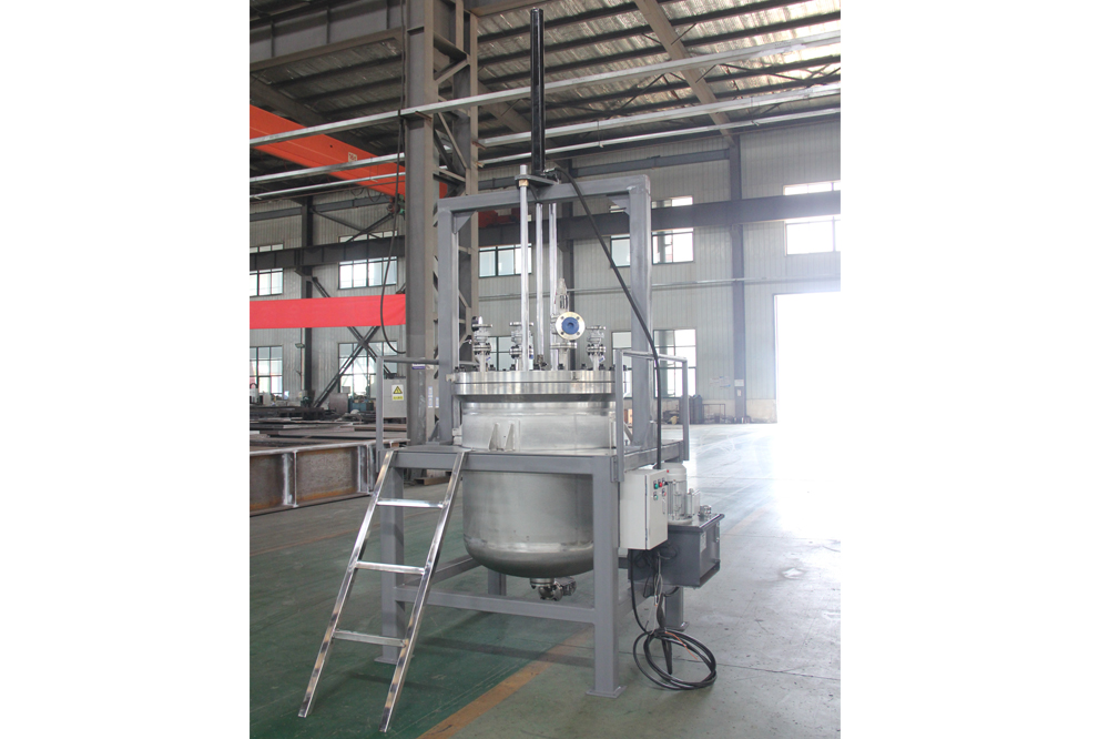 Ny hydraulisk løftetype trykreaktor