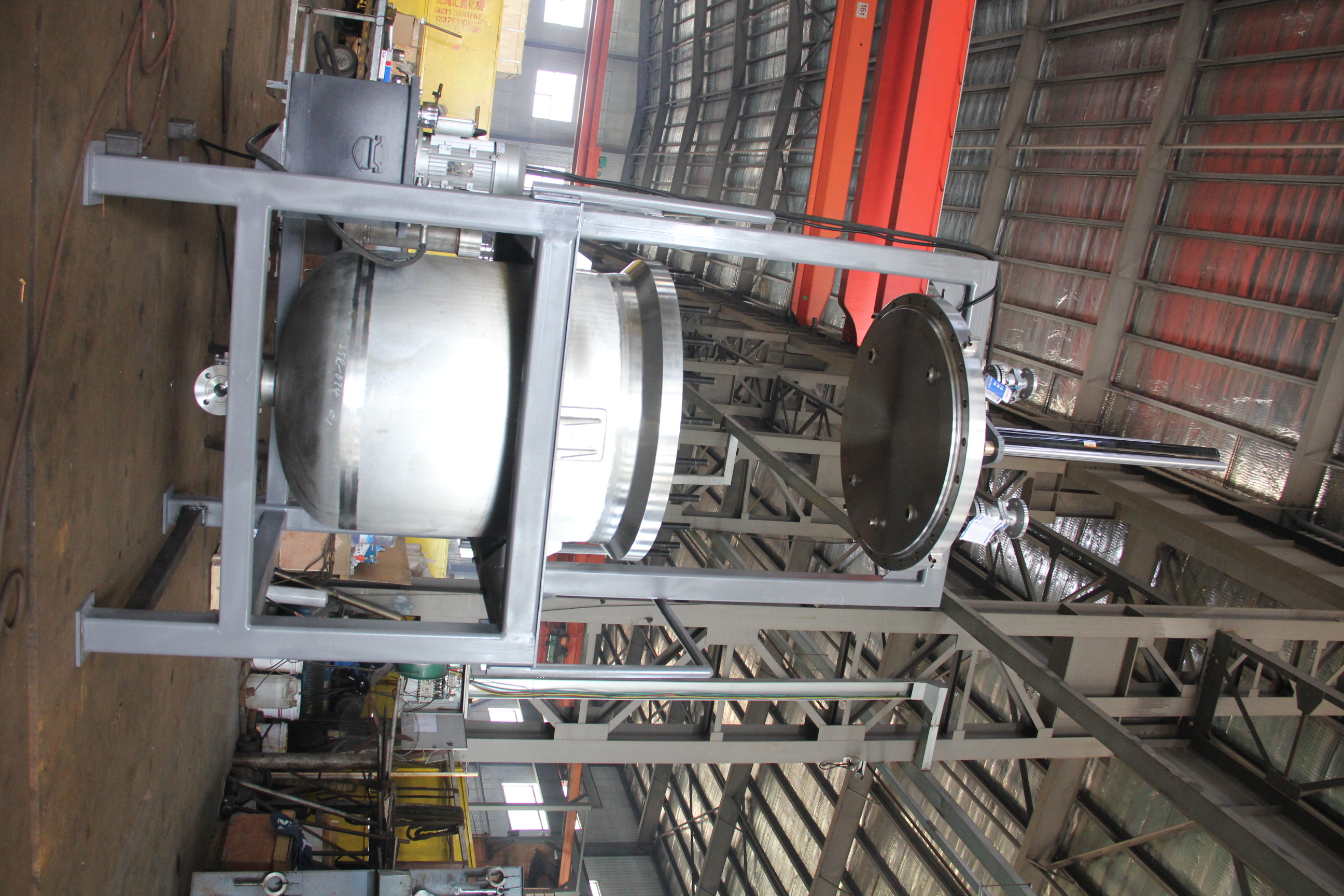 Hydraulic Lift-Type Pressure Reactor