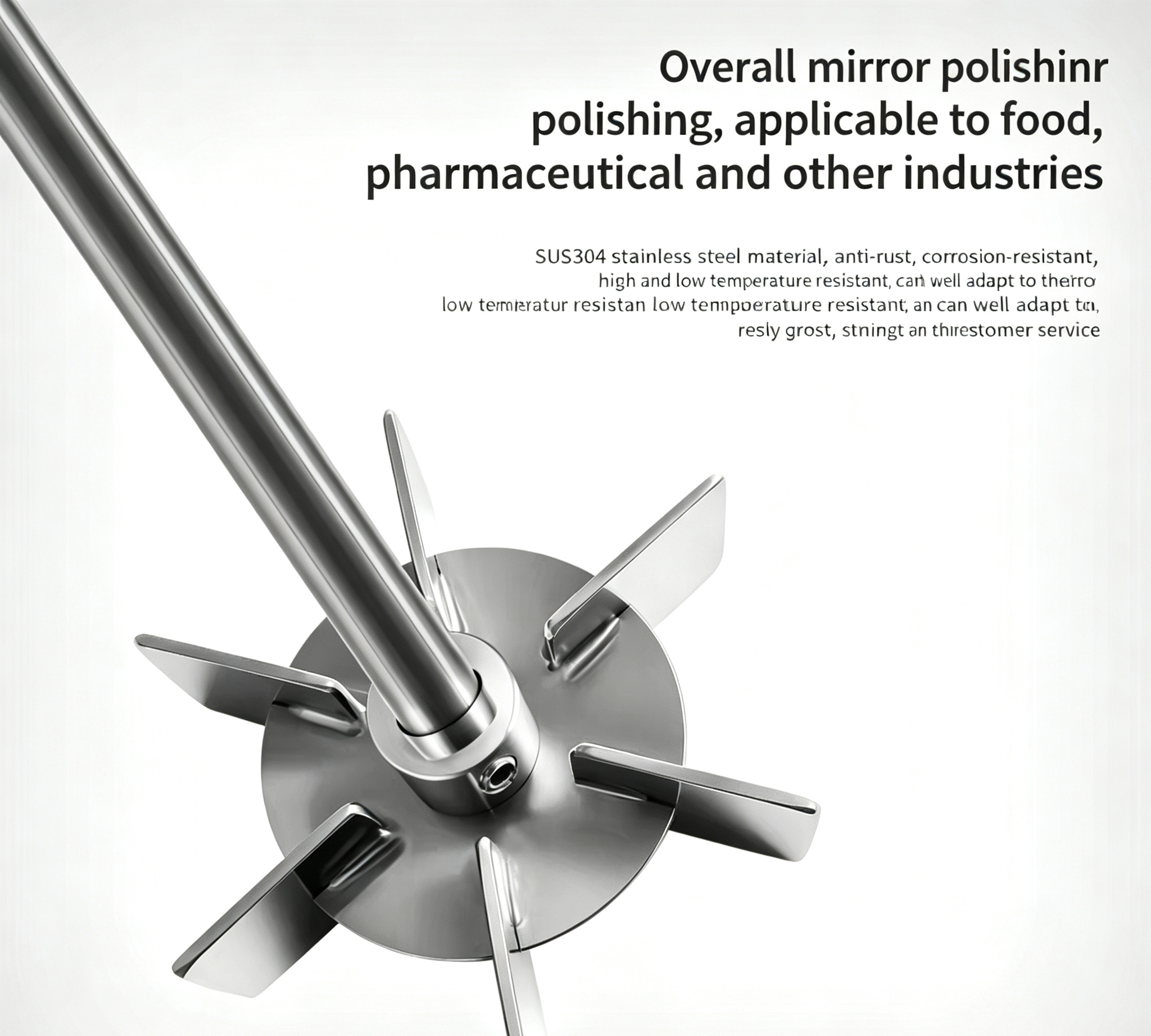 Rushton turbine impeller