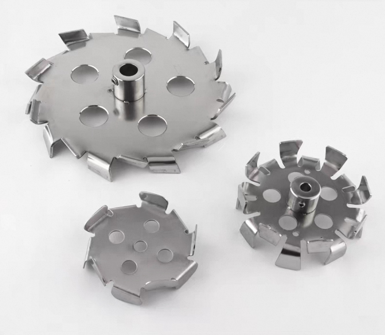 High speed dispersing blade impeller