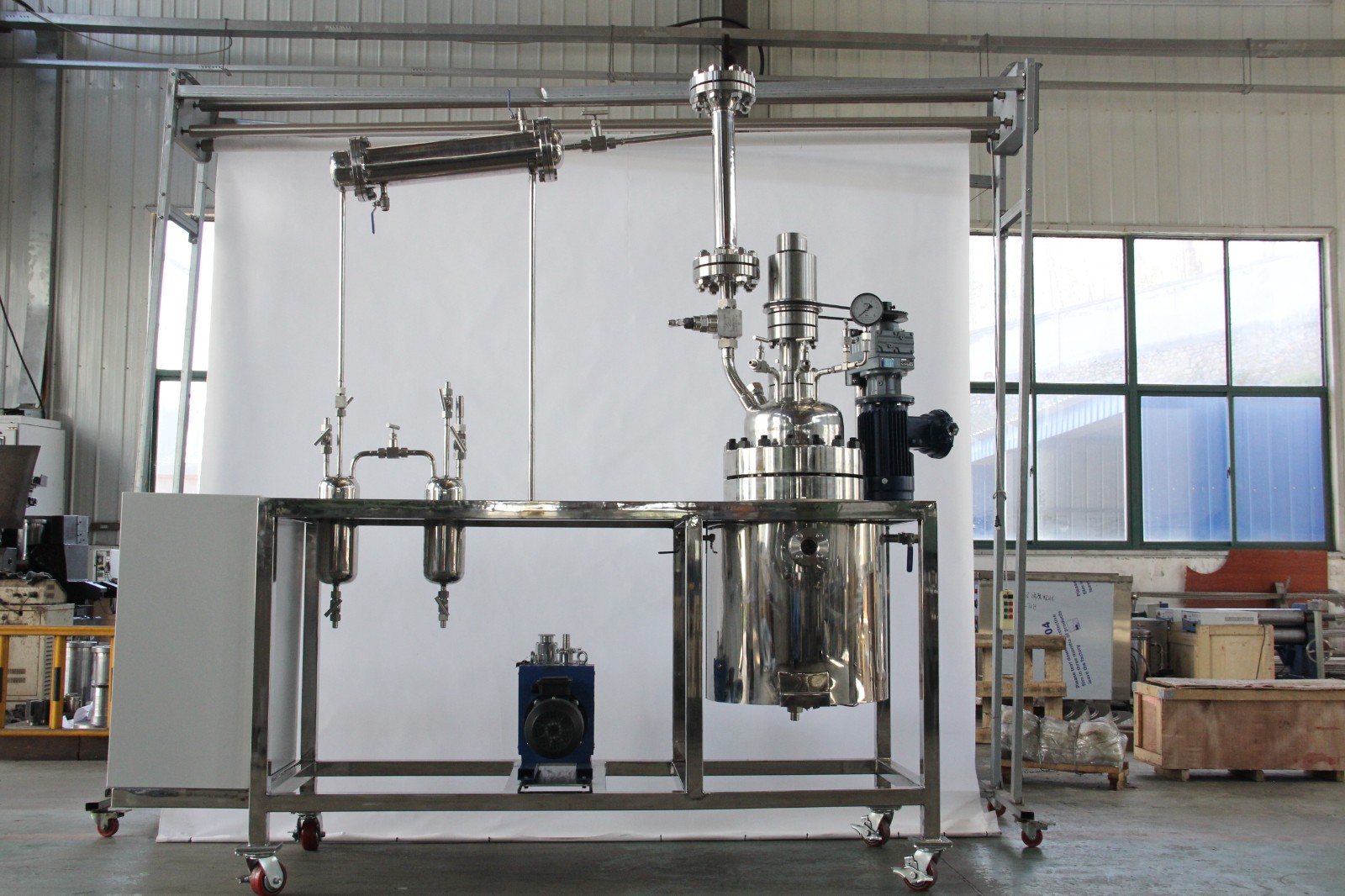 chemical synthesis distillation separation processes pilot production