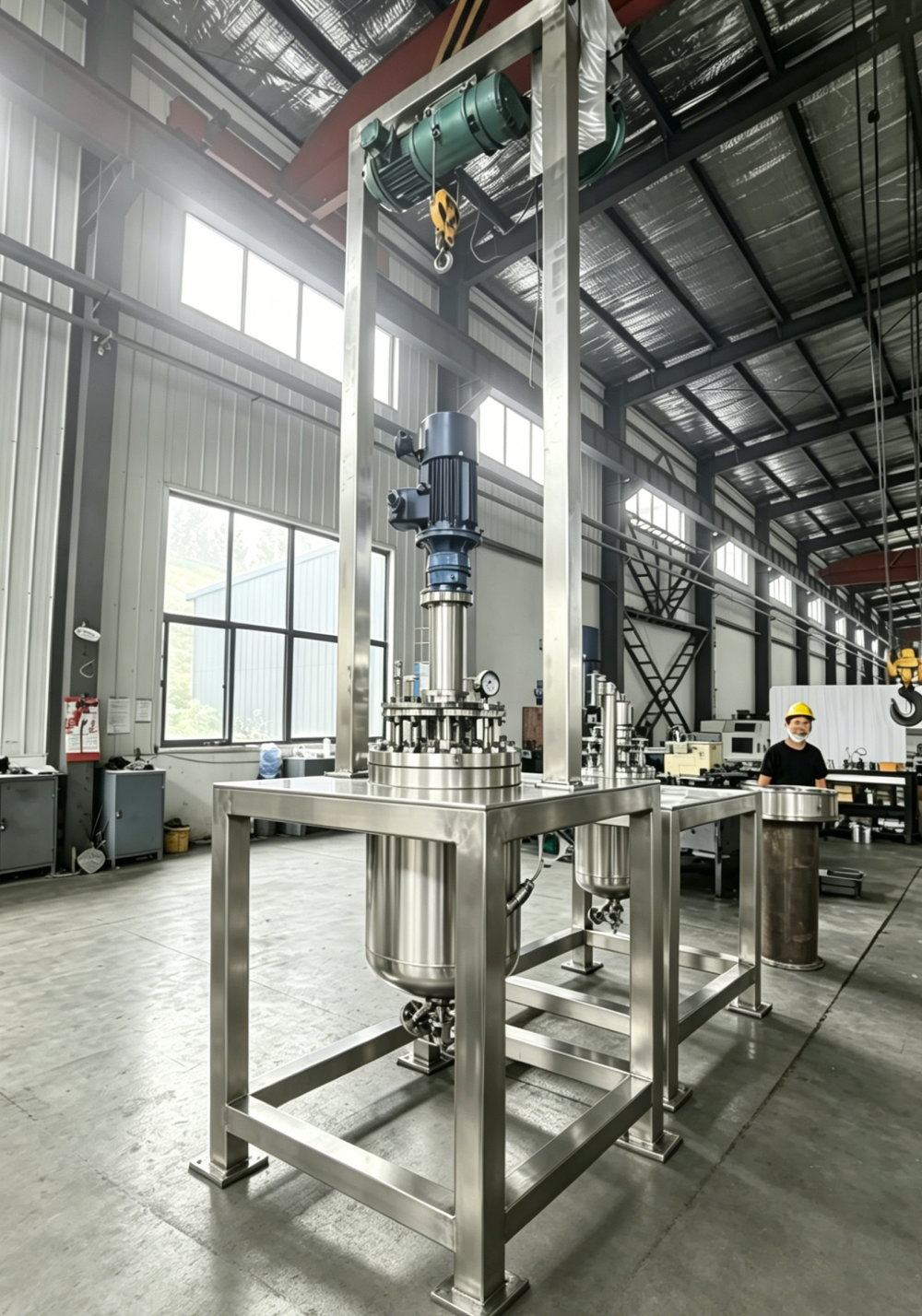 100L pressure reactor