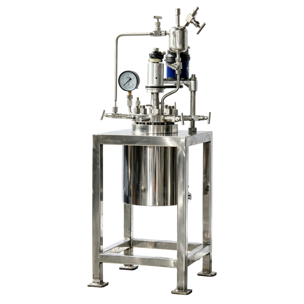 Reator de pressão de laboratório de 100 ml a 5 litros