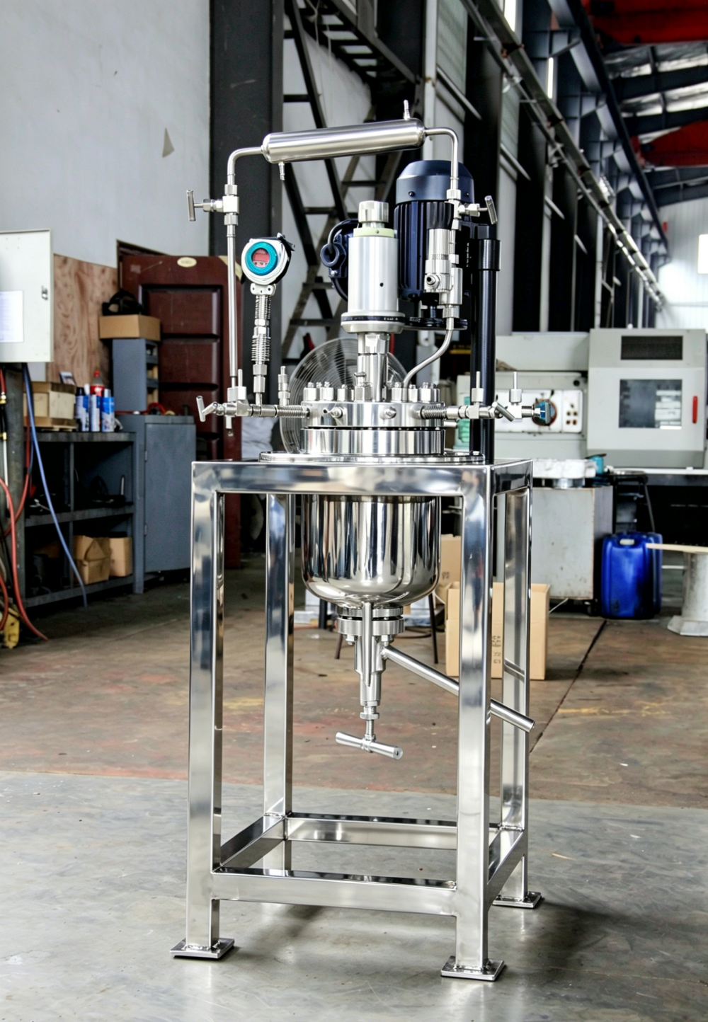 Lab pressure autoclave reactor
