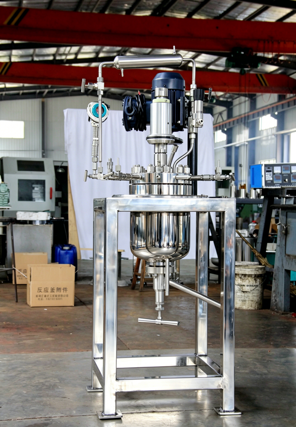 stirred pressure reactor