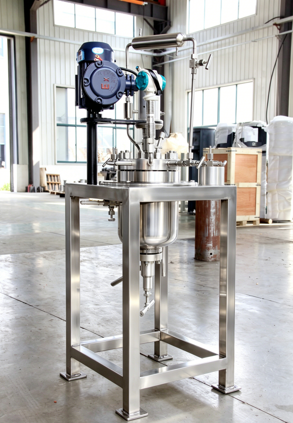 Lab pressure autoclave reactor