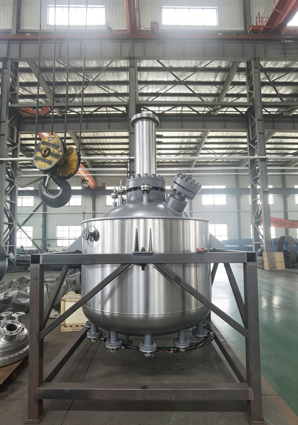 1000L stirred pressure reactor