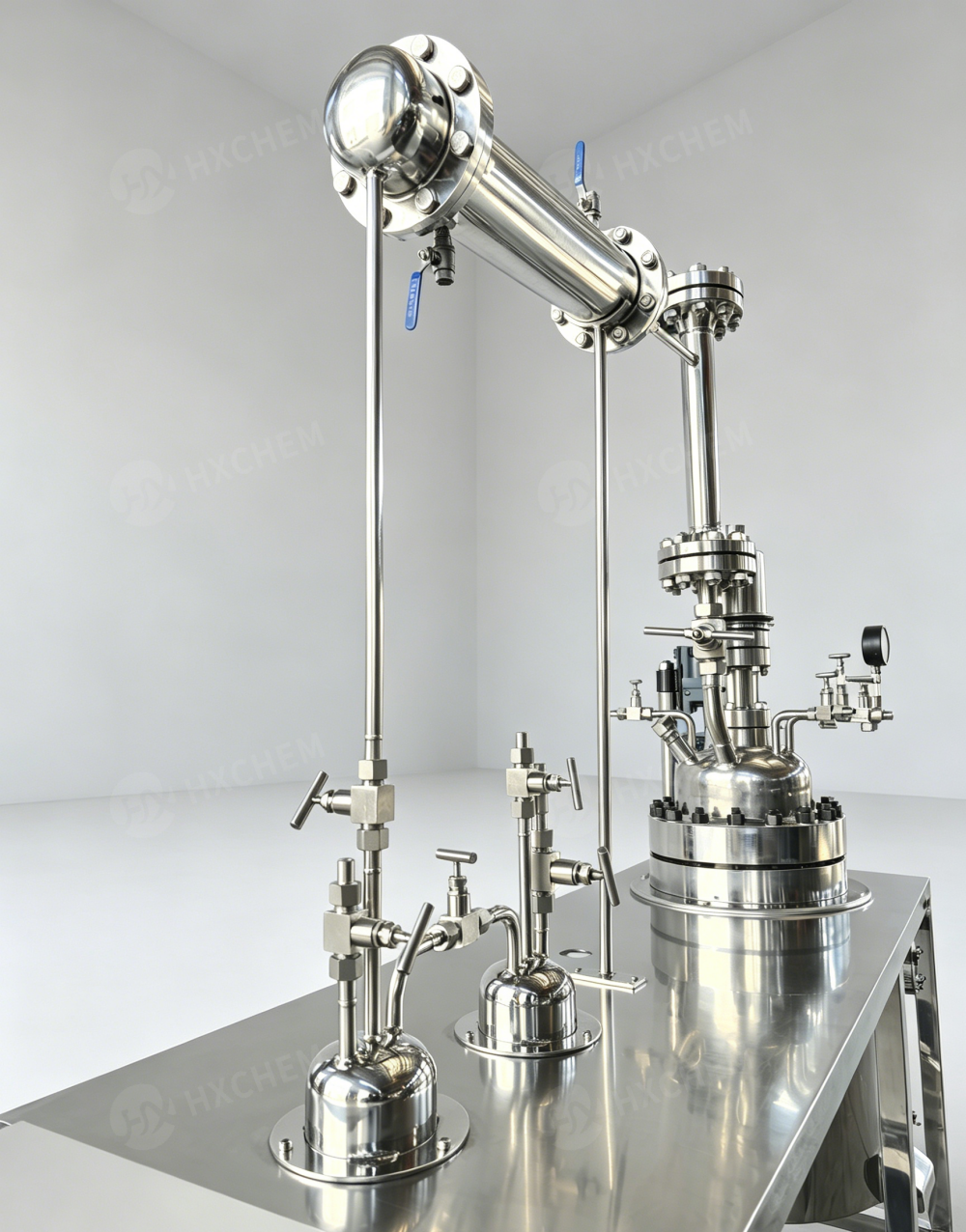 stainless steel polimerization plant