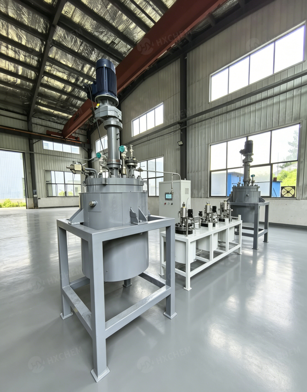 Lab loop pressure reactors