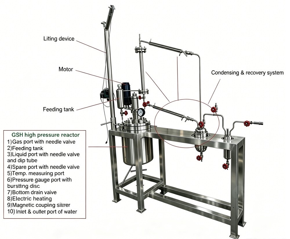 laboratory resin plant