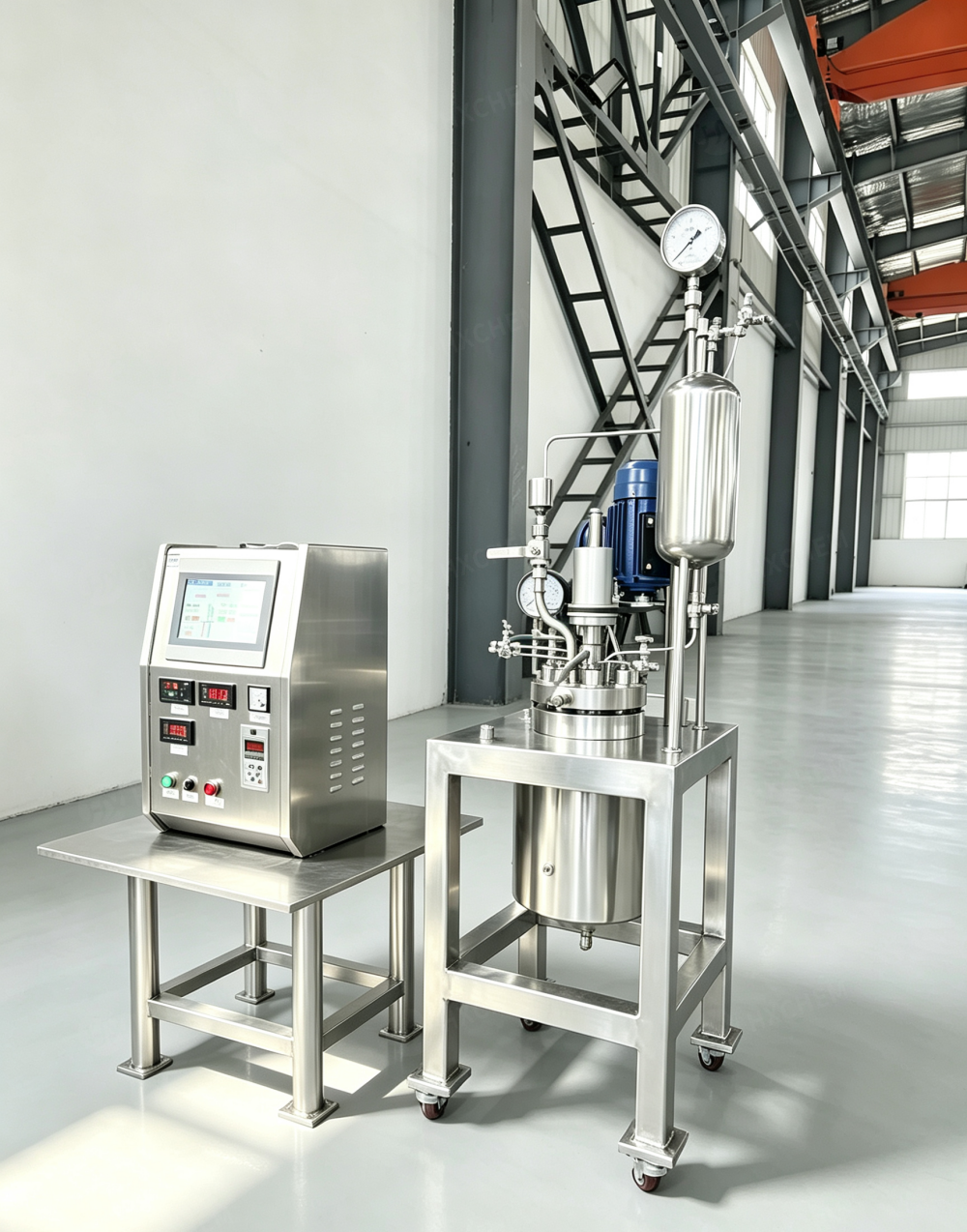 Laboratory stirred pressure autoclave