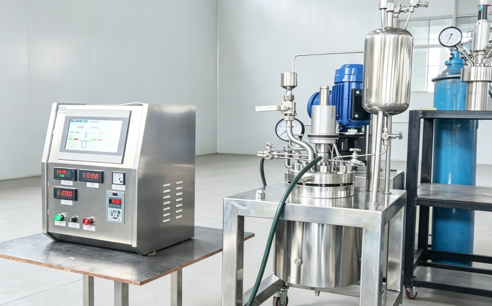 Stirred pressure reactors