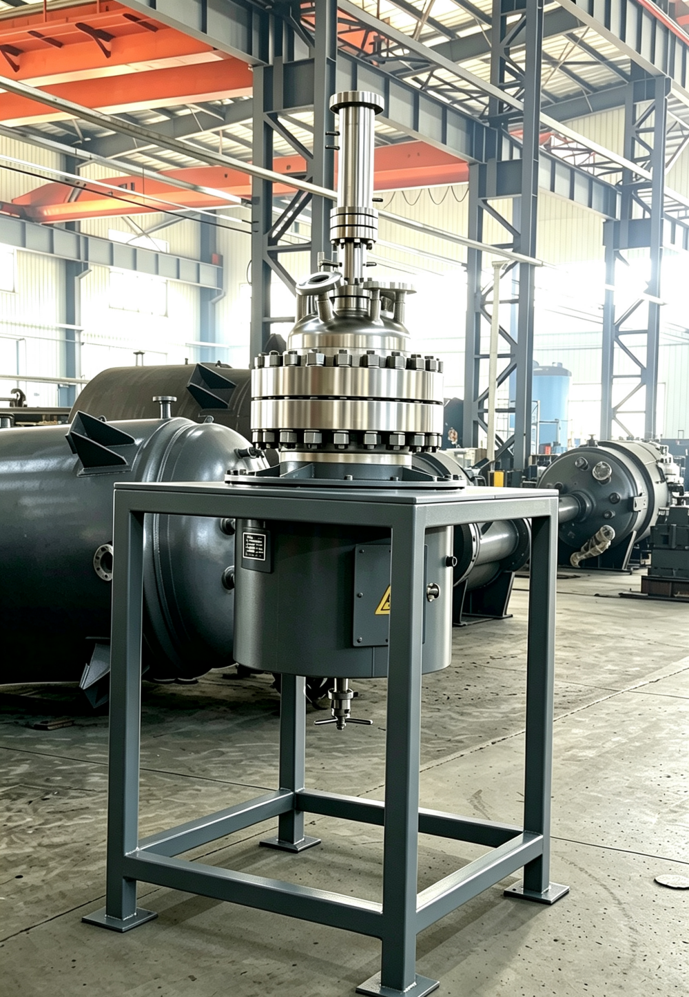 Stirred pressure reactors