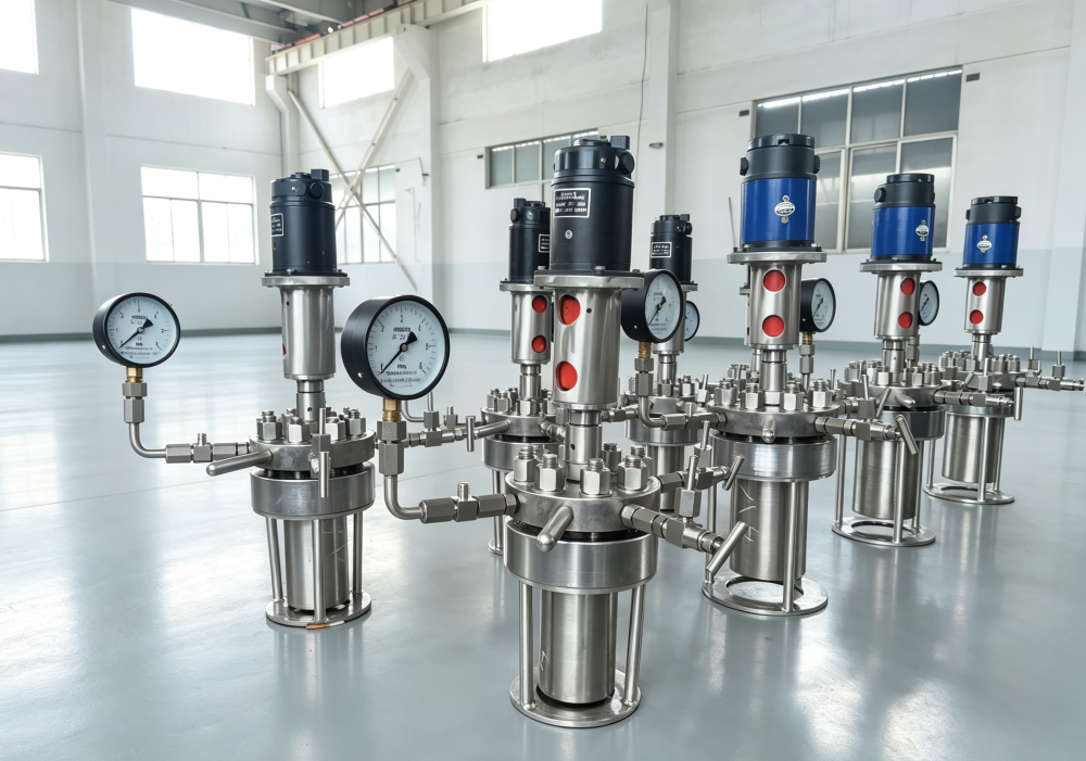 Stirred pressure autoclaves Stirred pressure autoclaves