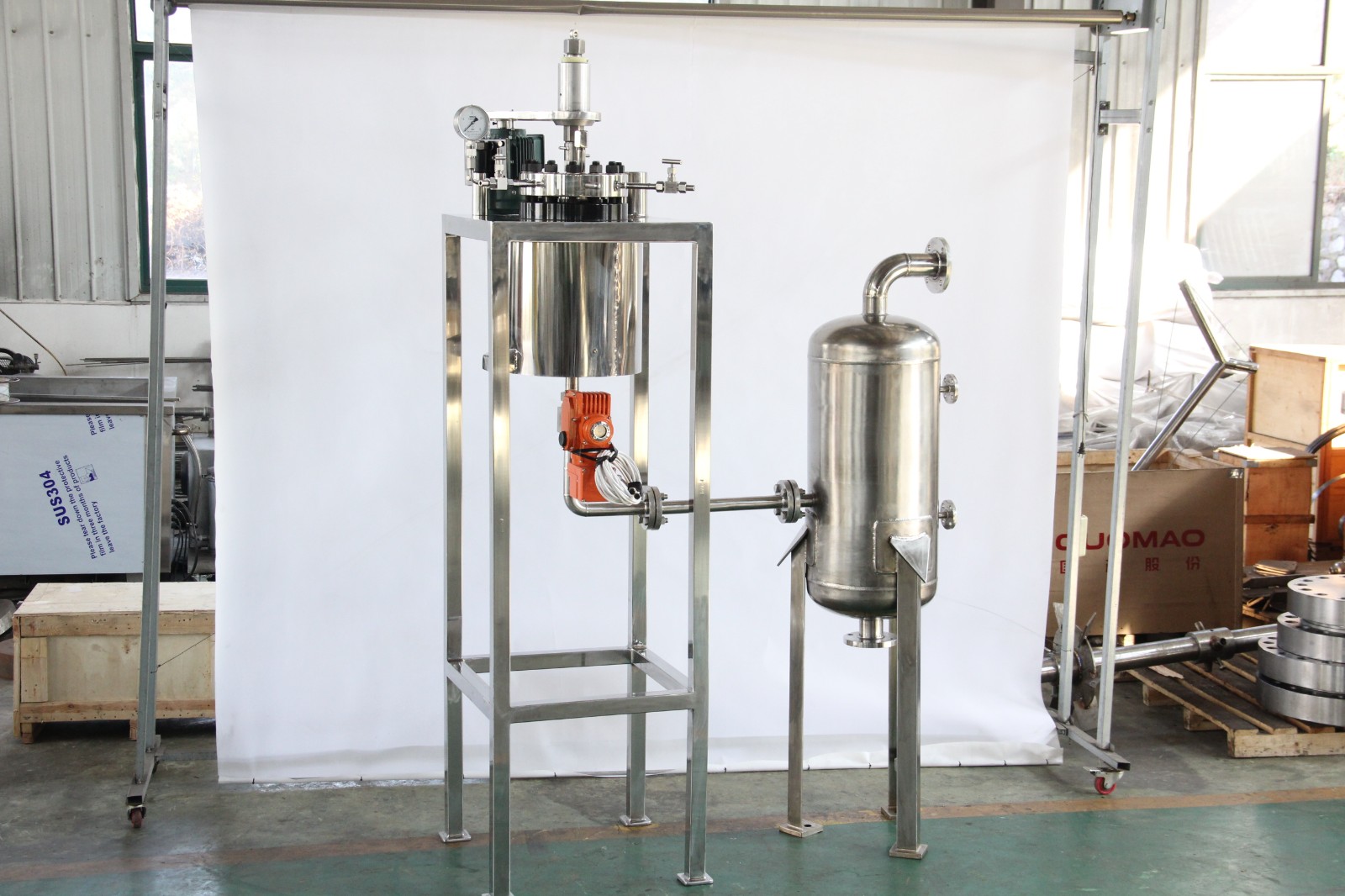 lab research and pilot-scale production