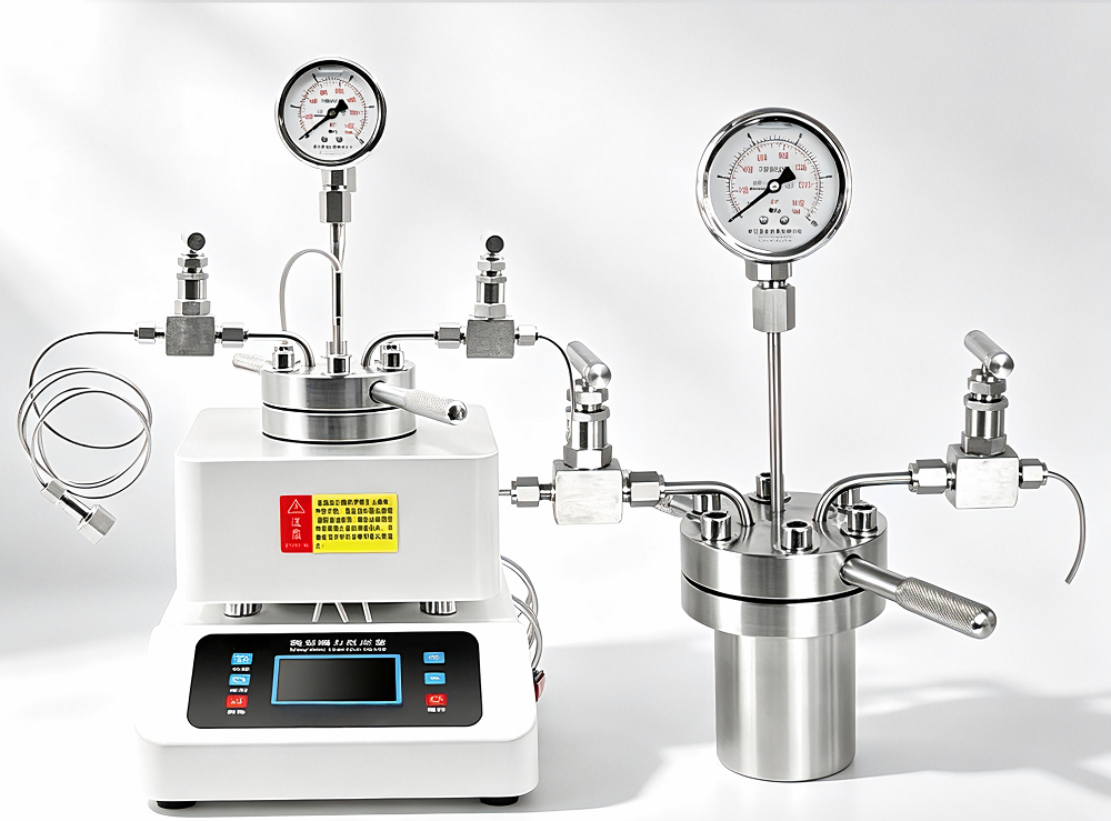 Bench top laboratory pressure reactor Bench top laboratory pressure reactor