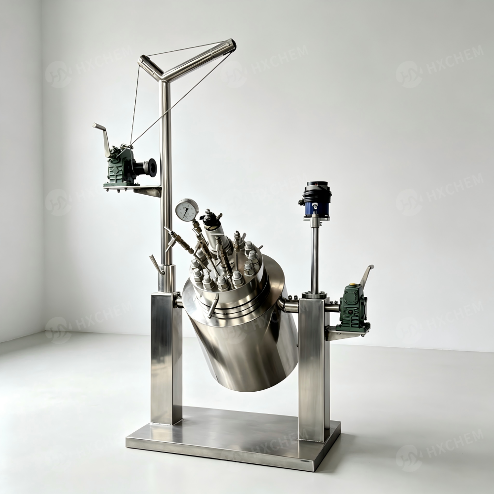 Floor stand pressure reactor