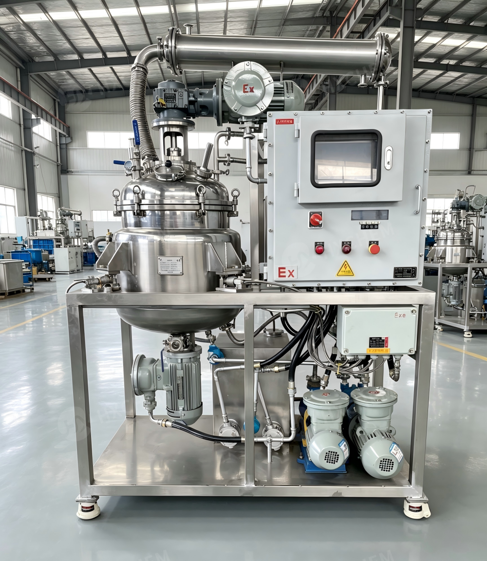 100litres distillation reactor