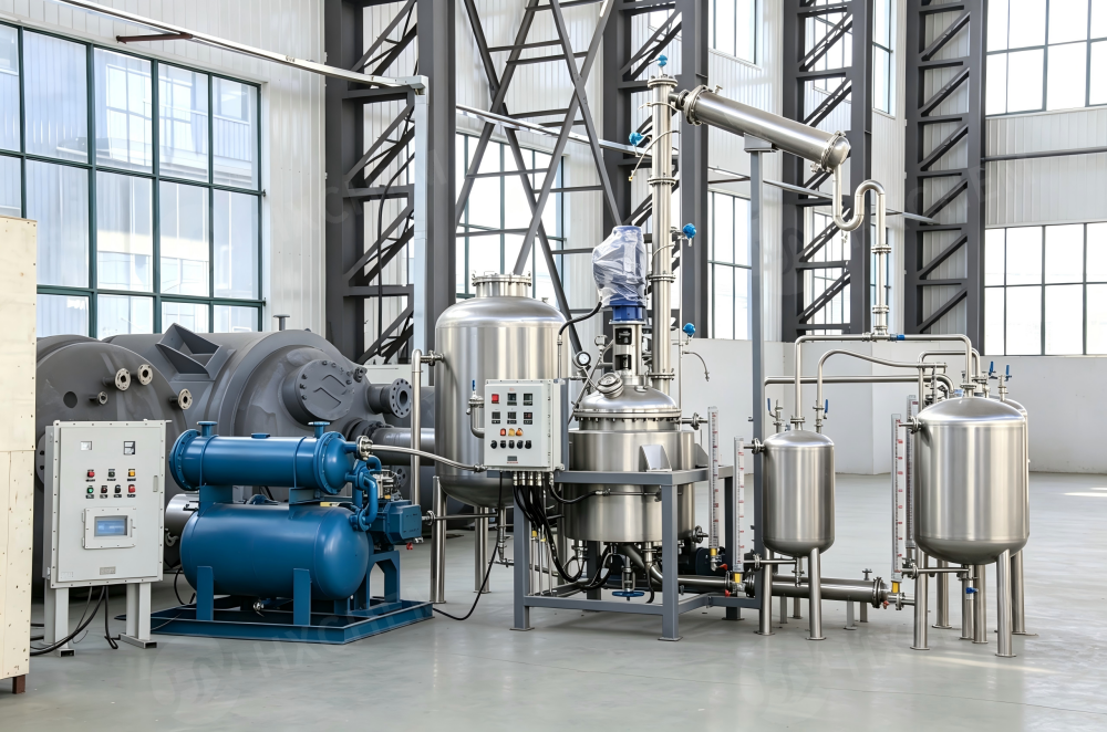 Distillation reactors