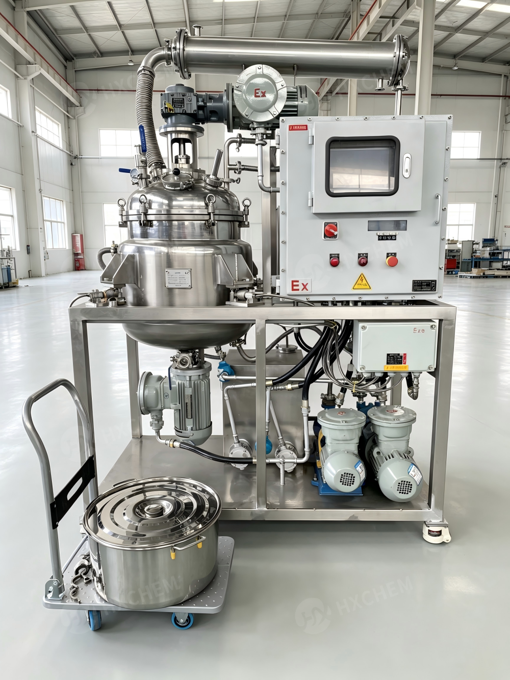 100L distillation reactor