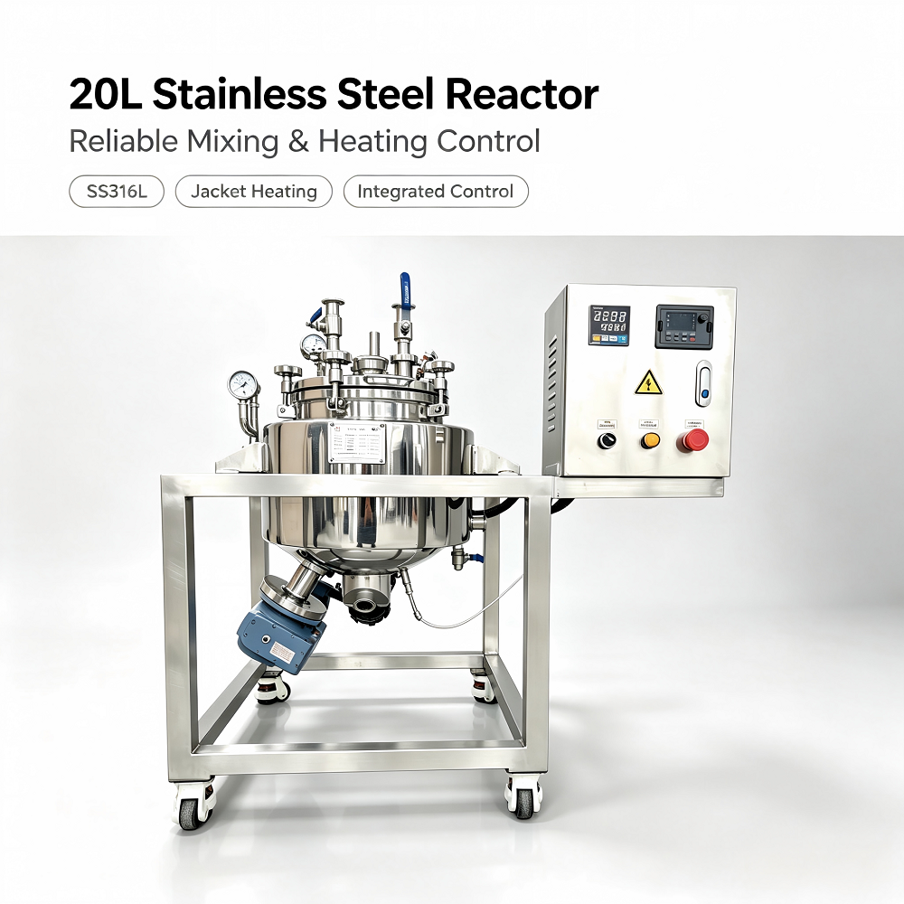 Bottom mixing tank