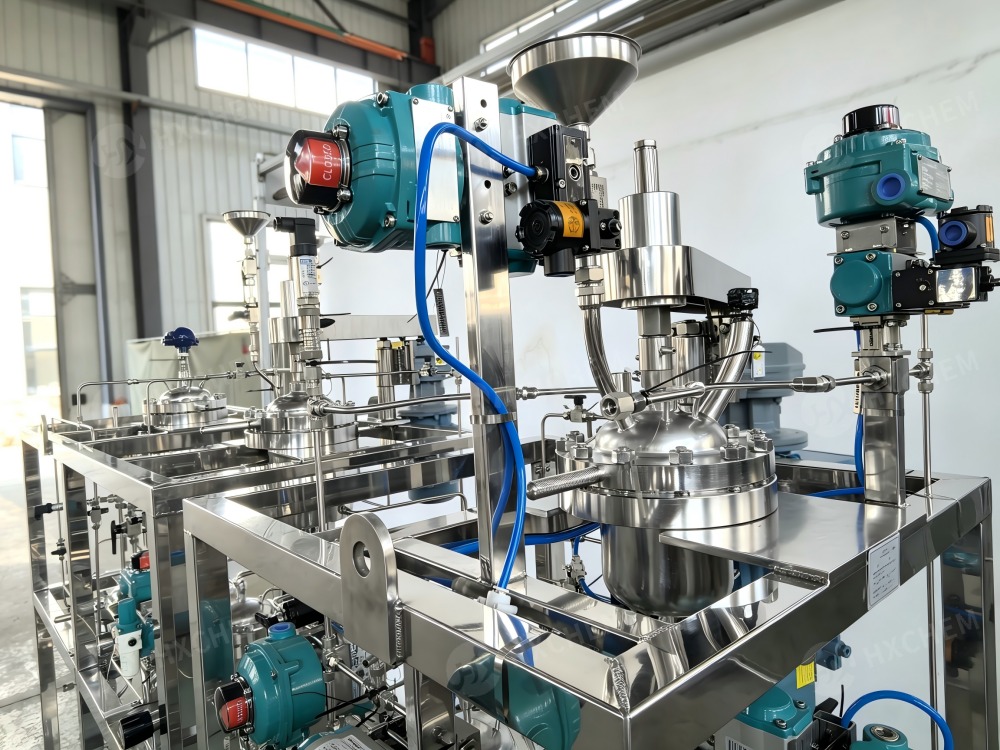 Vegetable oil hydrogenation unit