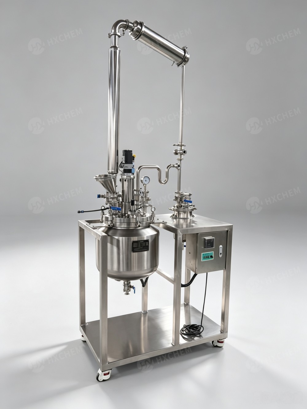 Stainless steel distillation reactor Stainless steel distillation reactor