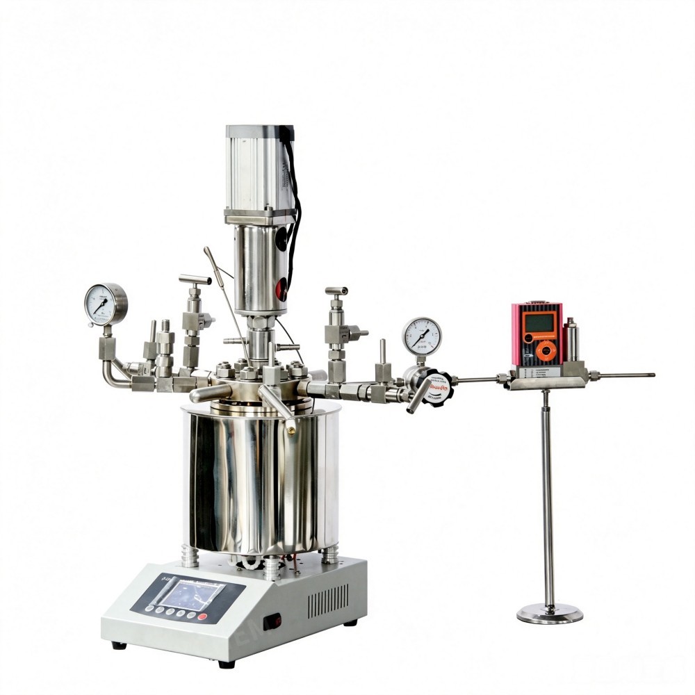 Micro bench top lab pressure reactors
