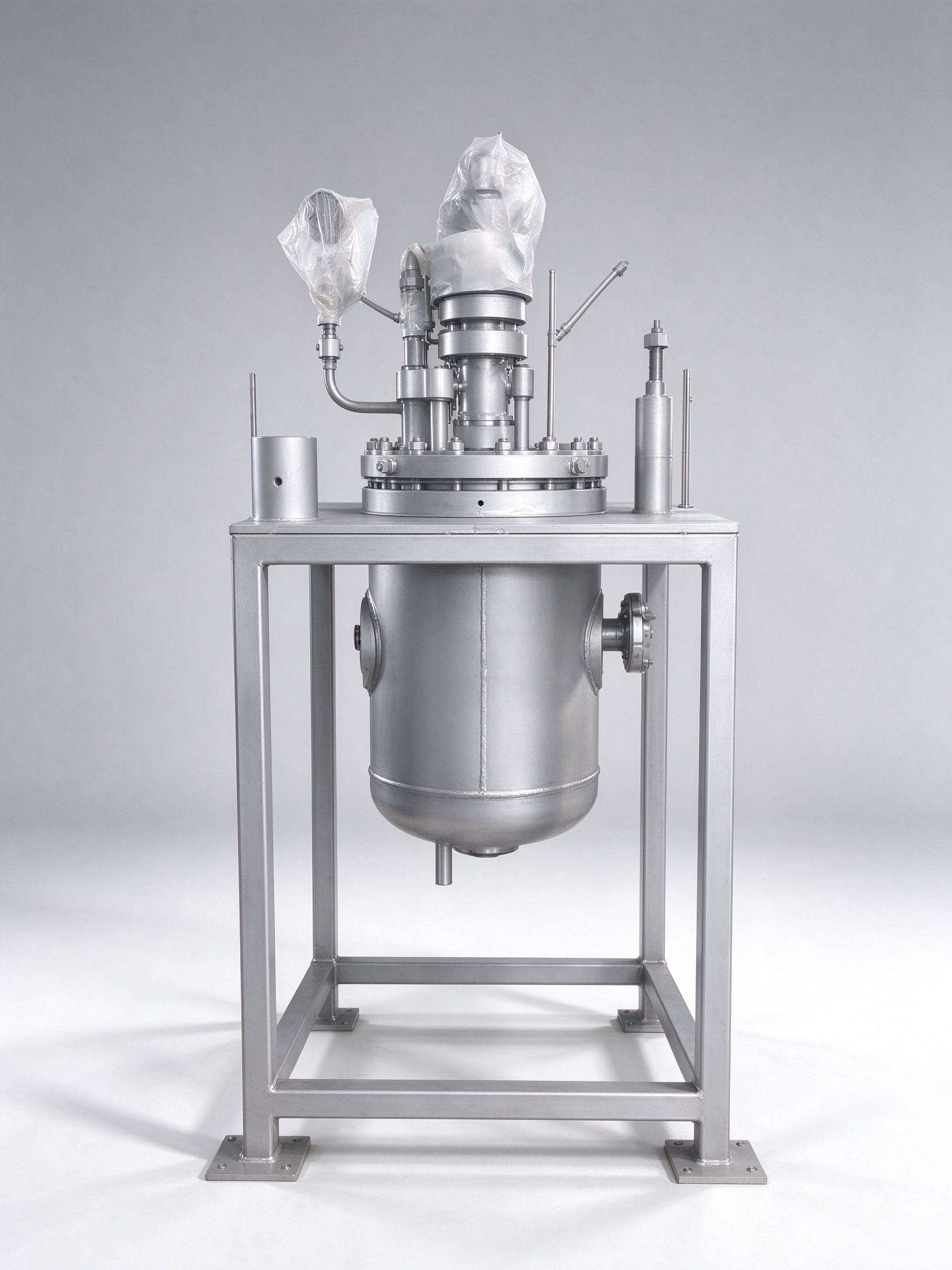 Compact Bench-Top Layout pressure reactor