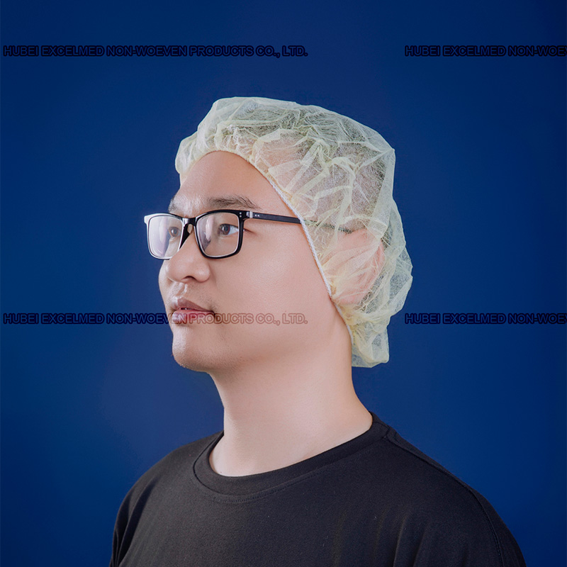 Disposable Non Woven Bouffant Cap