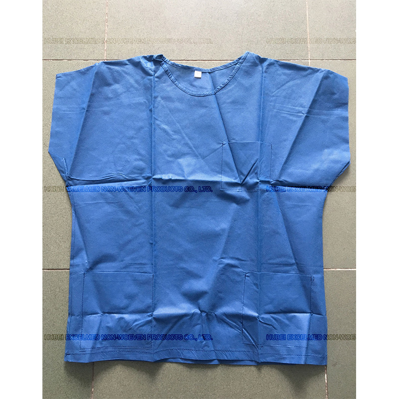 Non Woven Patient Gown Without Sleeve