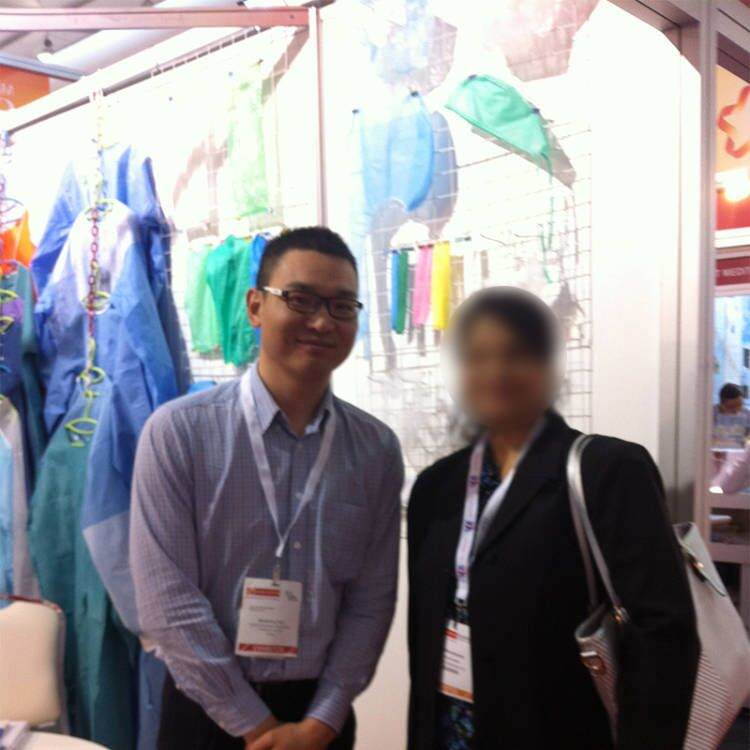 Customer from UAE visited us during Arab Health